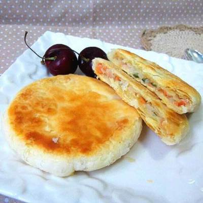 DIY美食-咸香酥饼