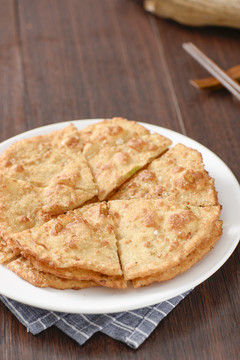 香酥饼——传统美食的香脆诱惑